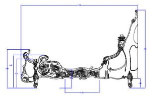 Bed Design drawing1