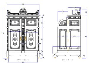 wooton desk drawings