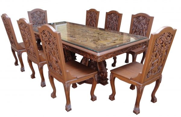 Indonesian Teak Dining Table