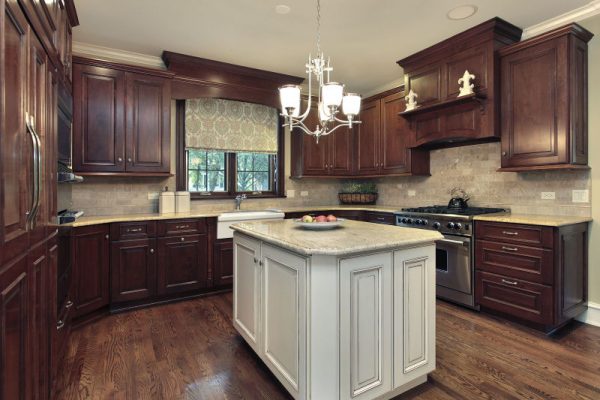 Stained Wood Kitchen Cabinets Wholesale