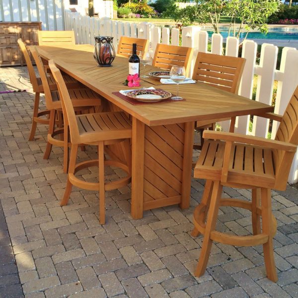 Outdoor Bar Table and Chairs 100